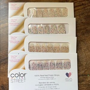 Color Street Nail Polish Strips: Glitter Bundle